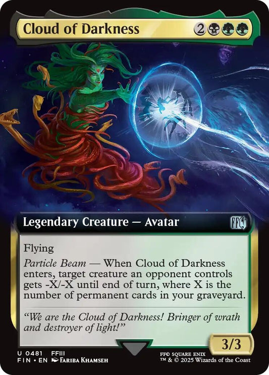 Image for Cloud of Darkness (Extended Art) (481) - Magic: The Gathering