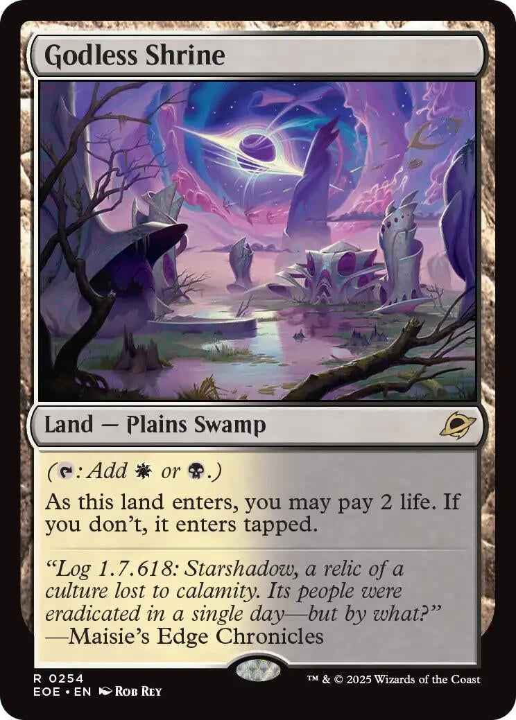 Image for Godless Shrine (254) - Magic: The Gathering