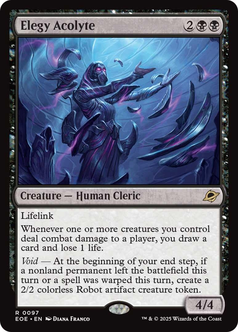 Image for Elegy Acolyte (97) - Magic: The Gathering