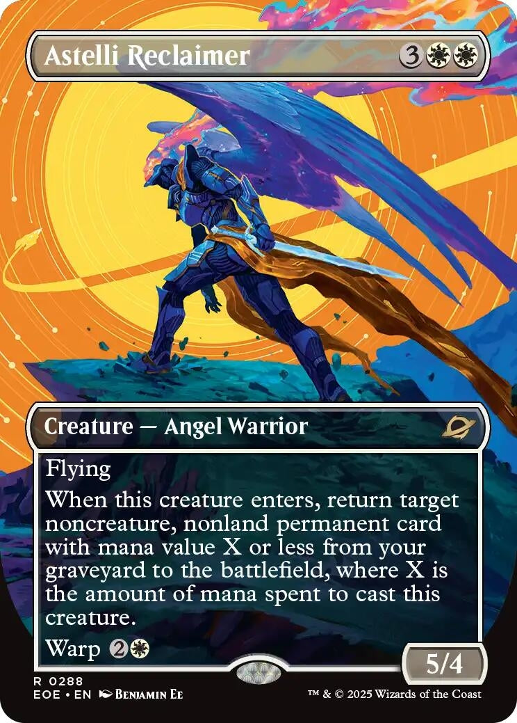 Image for Astelli Reclaimer (Borderless) (288) - Magic: The Gathering