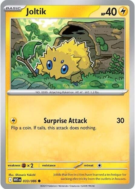 Image for Joltik (033/086) - Pokemon