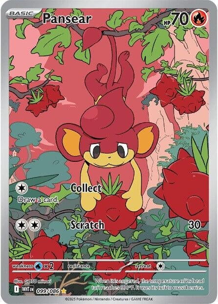 Image for Pansear (099/086) - Pokemon