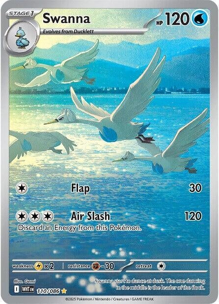 Image for Swanna (110/086) - Pokemon