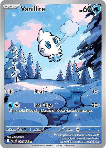 Image for Vanillite (111/086) - Pokemon