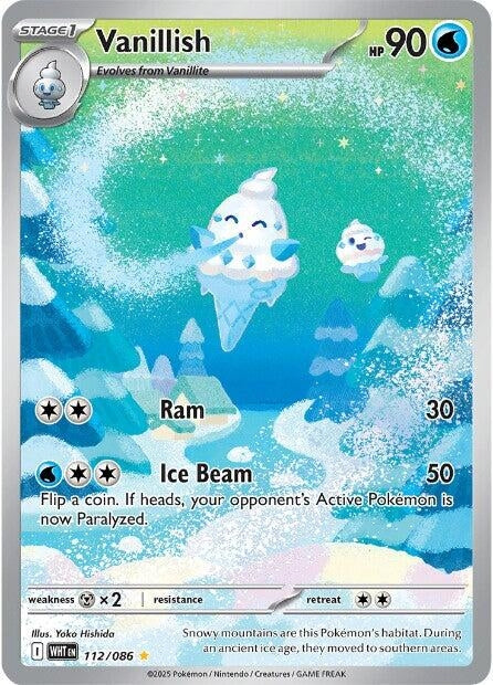 Image for Vanillish (112/086) - Pokemon