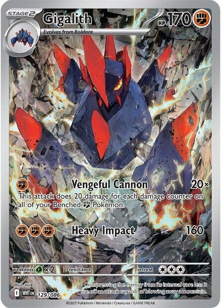 Image for Gigalith (129/086) - Pokemon