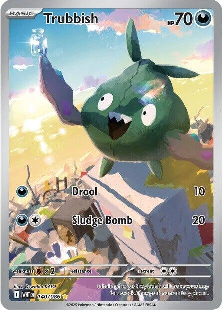 Image for Trubbish (140/086) - Pokemon