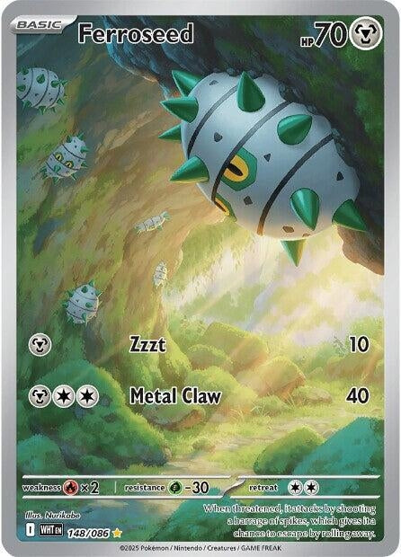Image for Ferroseed (148/086) - Pokemon