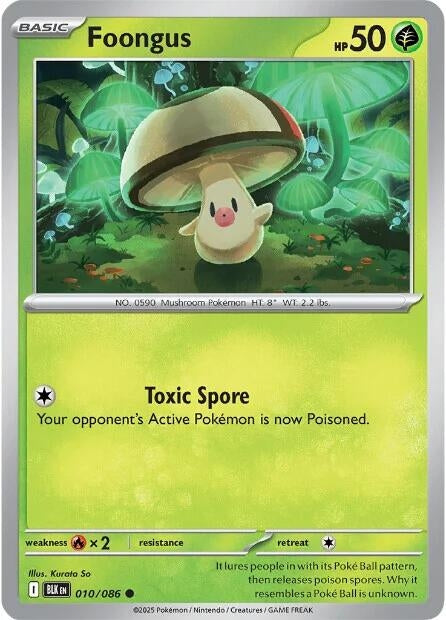 Image for Foongus (010/086) - Pokemon