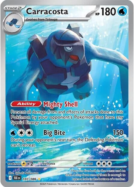 Image for Carracosta (107/086) - Pokemon