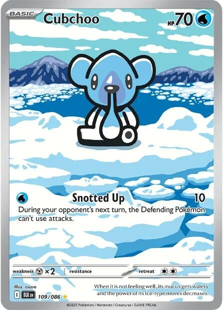 Image for Cubchoo (109/086) - Pokemon