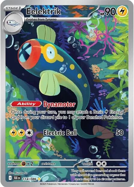 Image for Eelektrik (114/086) - Pokemon
