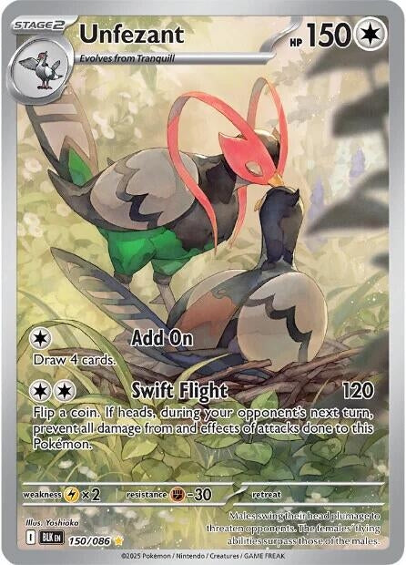 Image for Unfezant (150/086) - Pokemon