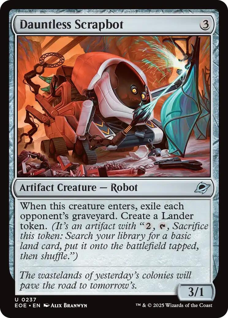 Image for Dauntless Scrapbot (237) - Magic: The Gathering