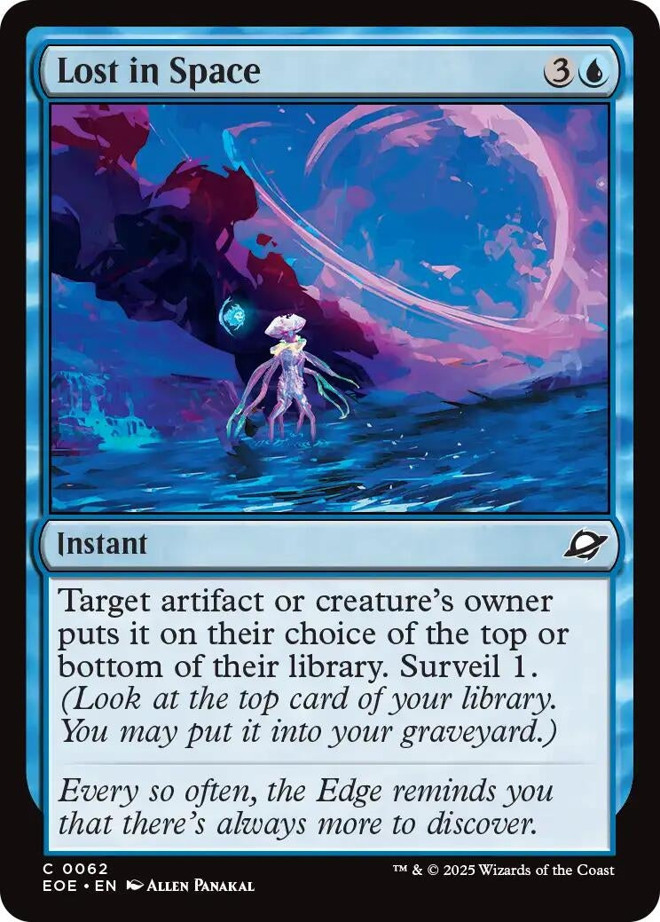 Image for Lost In Space (62) - Magic: The Gathering