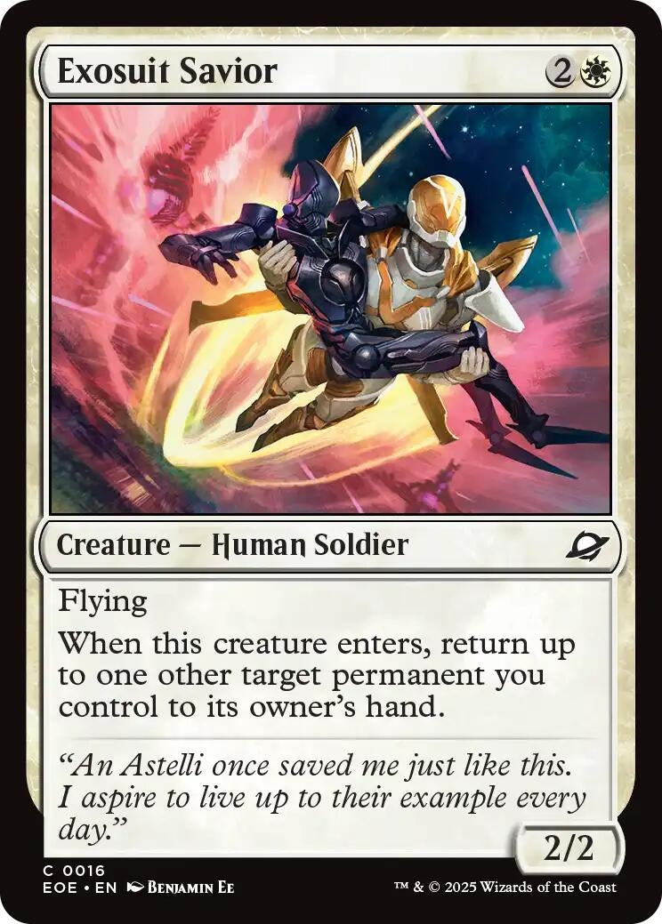 Image for Exosuit Savior (16) - Magic: The Gathering