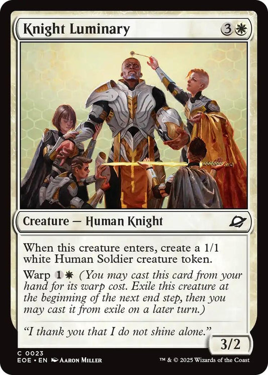 Image for Knight Luminary (23) - Magic: The Gathering