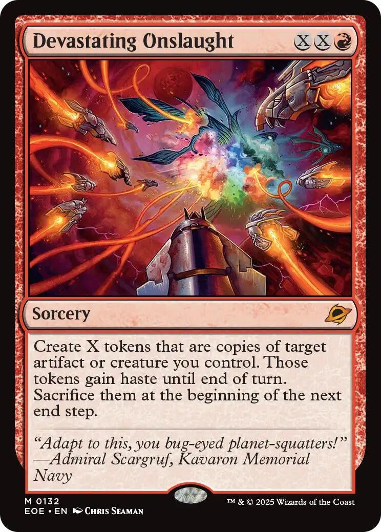 Image for Devastating Onslaught (132) - Magic: The Gathering