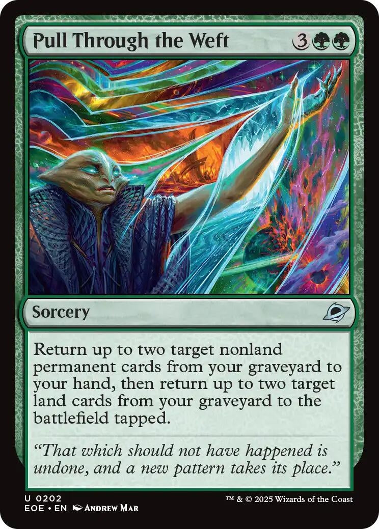Image for Pull Through the Weft (202) - Magic: The Gathering