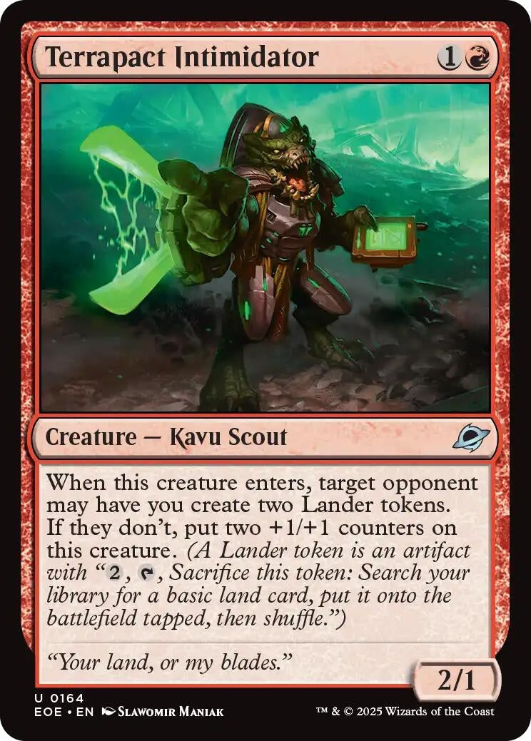 Image for Terrapact Intimidator (164) - Magic: The Gathering