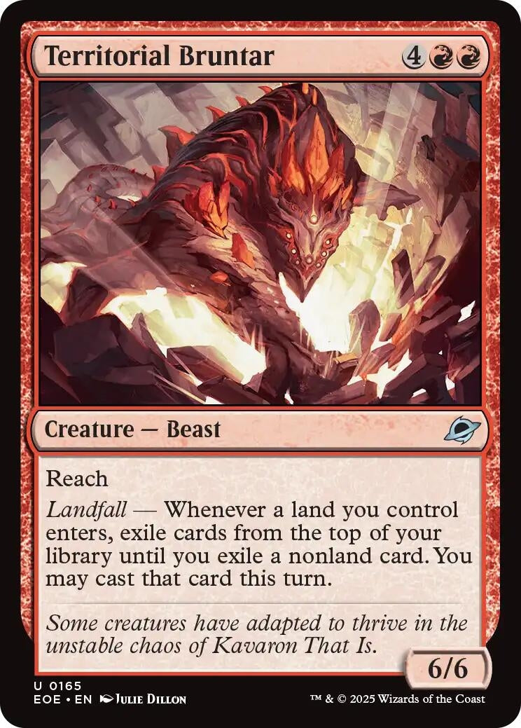 Image for Territorial Bruntar (165) - Magic: The Gathering