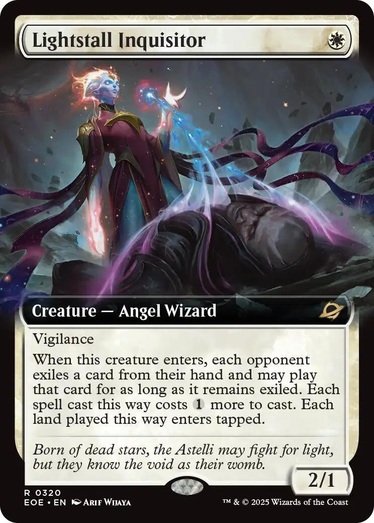 Image for Lightstall Inquisitor (Extended Art) (320) - Magic: The Gathering