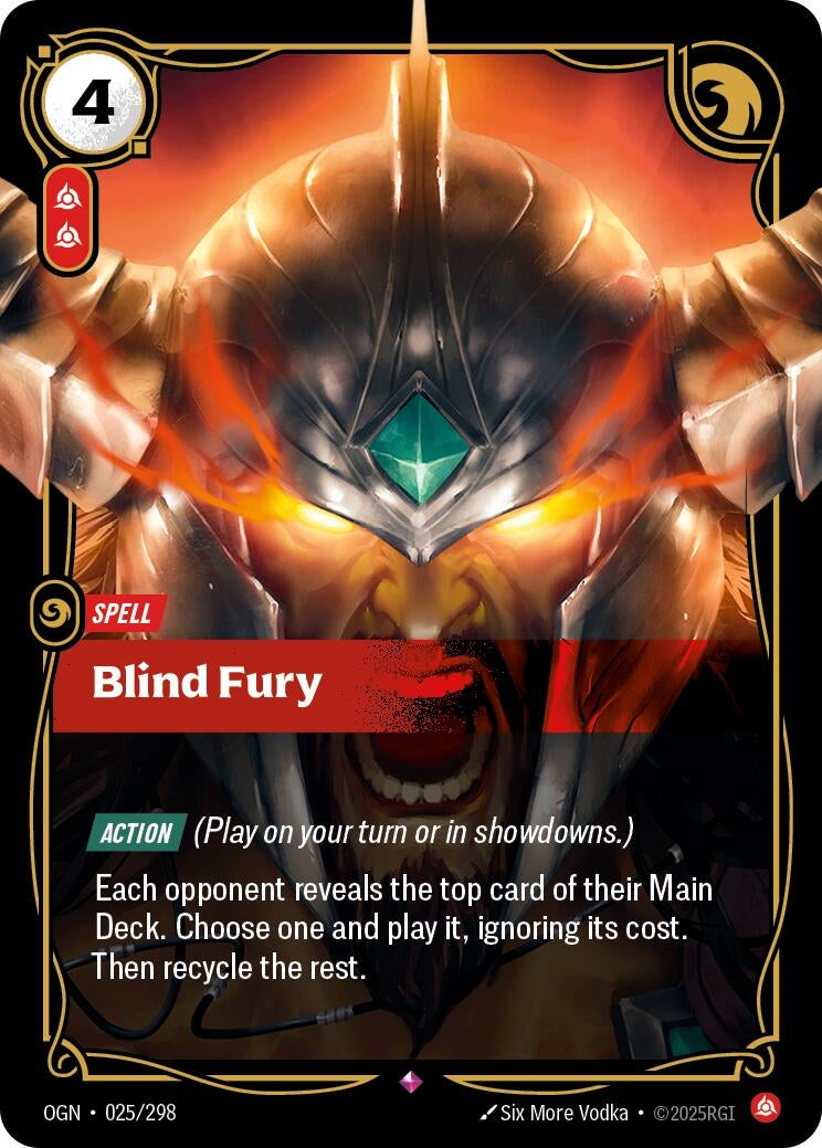 Blind Fury (025/298)