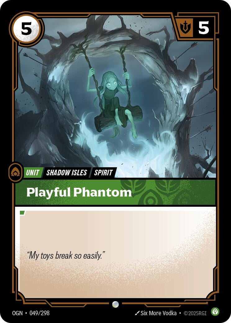 Image for Playful Phantom (049/298) - Riftbound: League of Legends Trading Card Game
