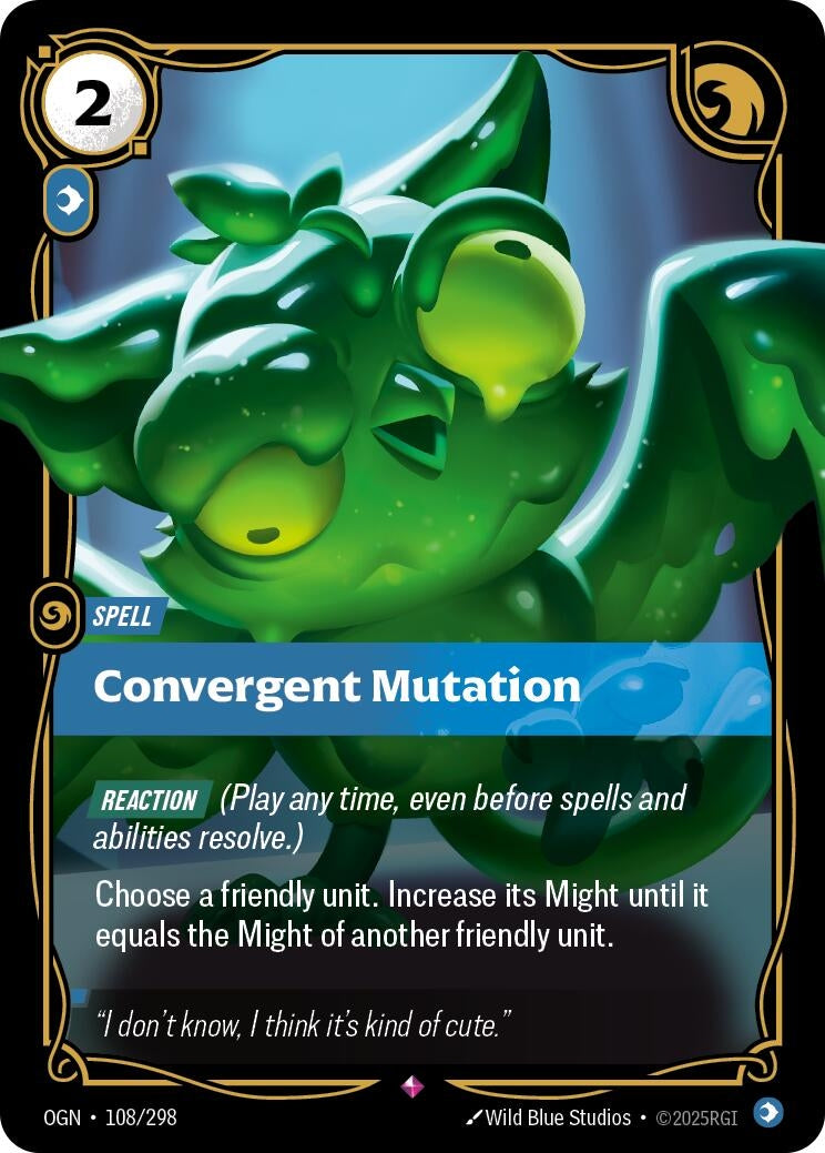 Image for Convergent Mutation (108/298) - Riftbound: League of Legends Trading Card Game