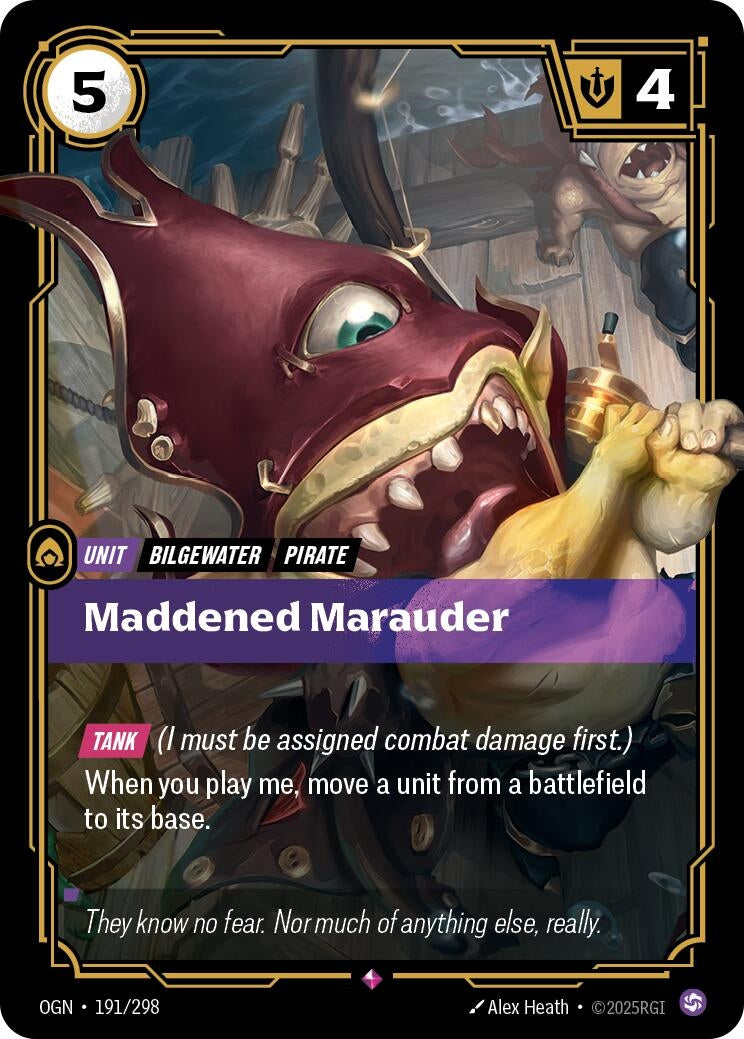 Image for Maddened Marauder (191/298) - Riftbound: League of Legends Trading Card Game