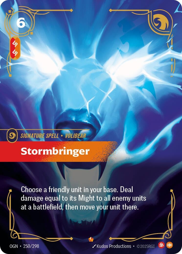 Image for Stormbringer (250/298) - Riftbound: League of Legends Trading Card Game