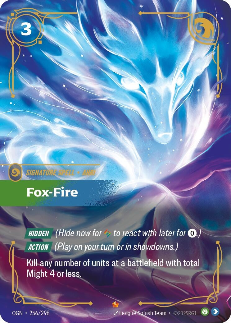 Image for Fox-Fire (256/298) - Riftbound: League of Legends Trading Card Game