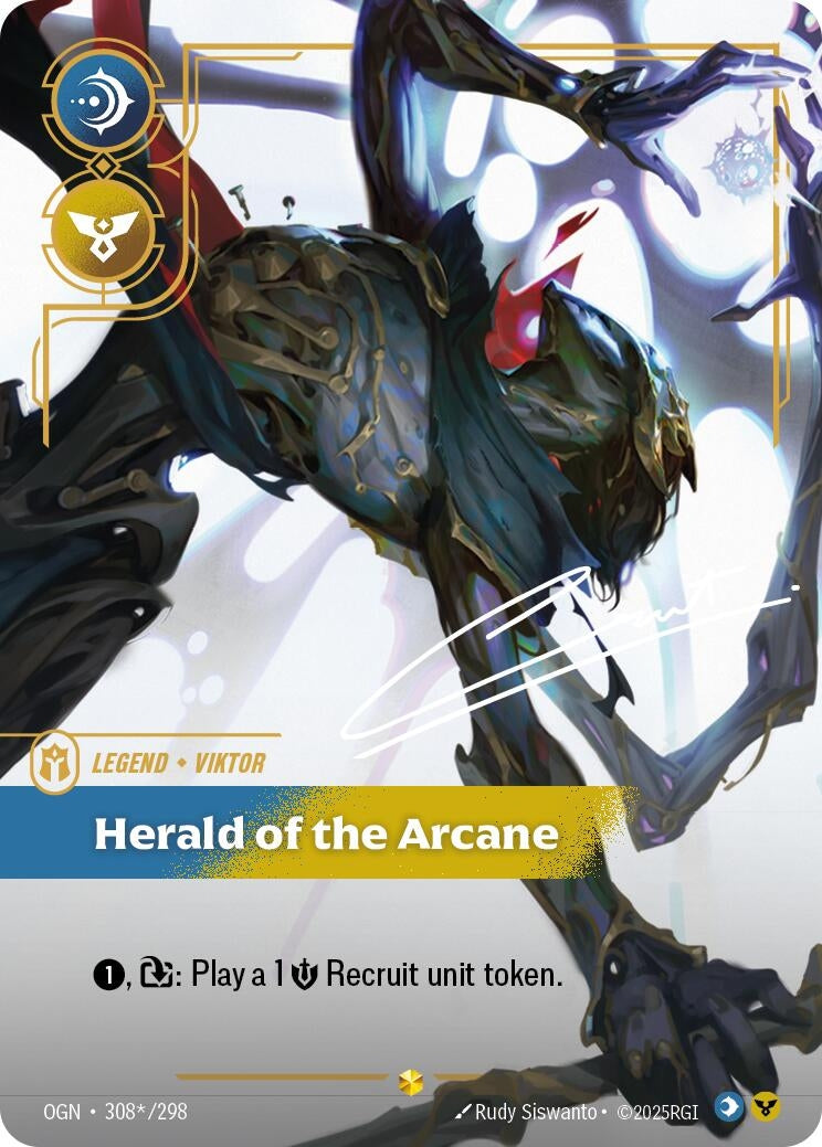 Image for Viktor - Herald of the Arcane (Alternate Art) (308*/298) - Riftbound: League of Legends Trading Card Game