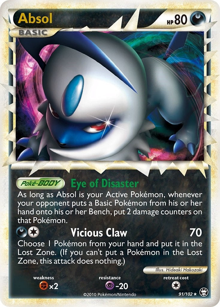 Image for Absol (Prime) (91/102) - Pokemon