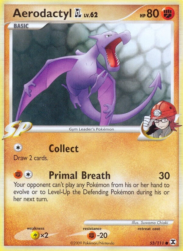 Image for Aerodactyl GL (55/111) - Pokemon