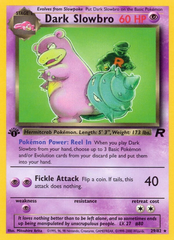 Image for Dark Slowbro (29) (29/82) - Pokemon
