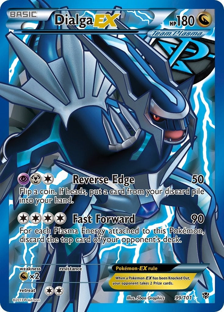 Image for Dialga EX (Team Plasma) (99 Full Art) (99/101) - Pokemon