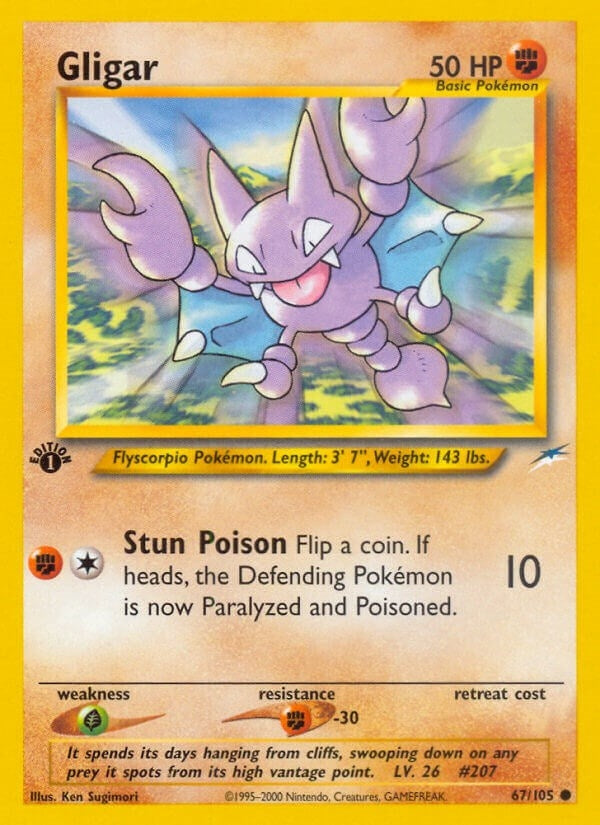 Image for Gligar (067/105) - Pokemon