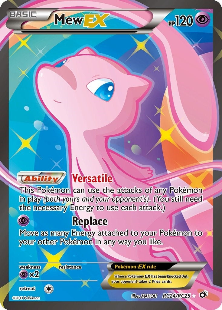 Image for Mew EX (Full Art) (RC24/RC25) - Pokemon