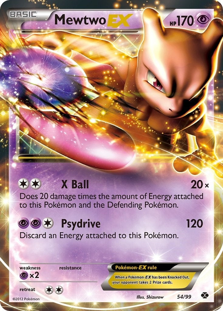 Image for Mewtwo EX (54/99) - Pokemon
