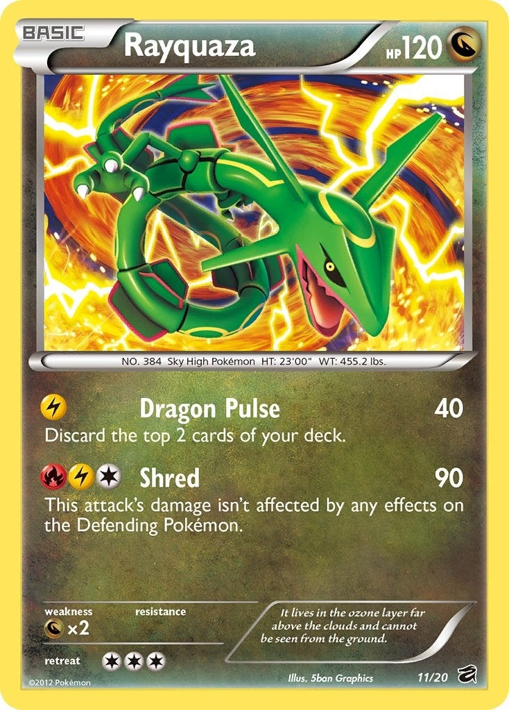 Image for Rayquaza (11/20) - Pokemon