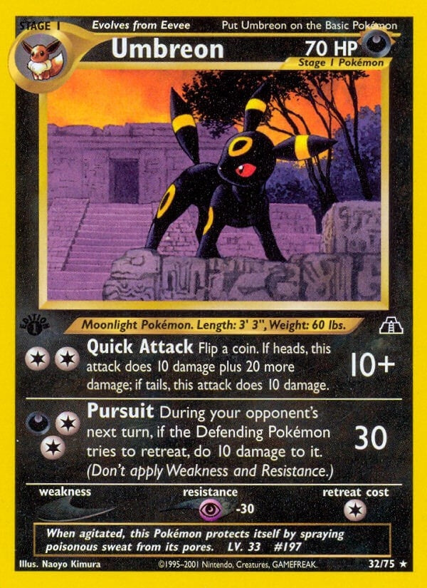 Image for Umbreon (32) (32/75) - Pokemon
