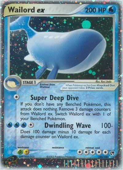 Image for Wailord ex (100/100) - Pokemon