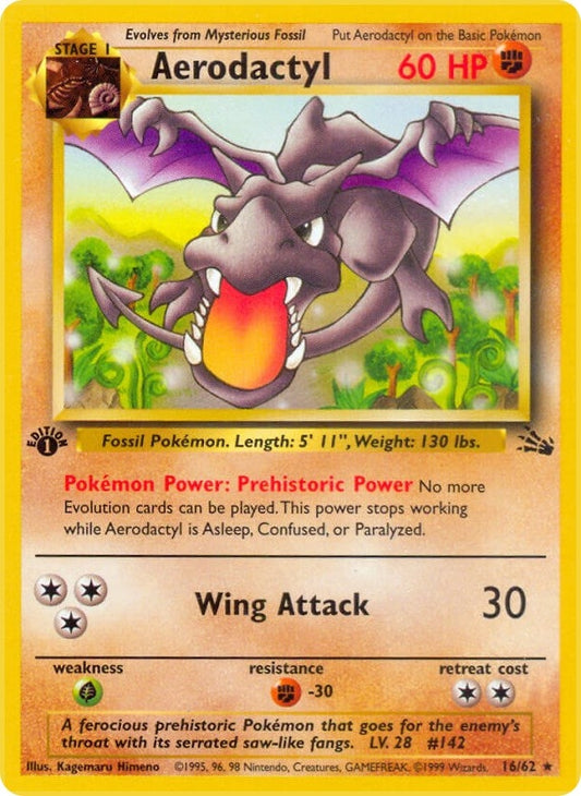 Image for Aerodactyl (16) (16/62) - Pokemon