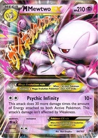 Image for M Mewtwo EX (64) (64/162) - Pokemon