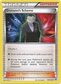 Image for Giovanni's Scheme (138/162) - Pokemon