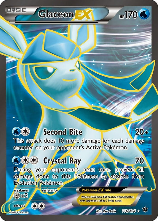 Image for Glaceon EX (Full Art) (116/124) - Pokemon