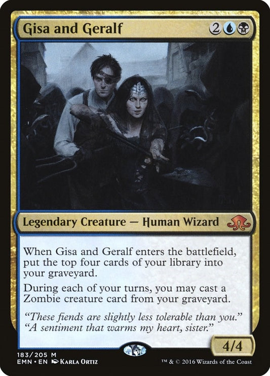 Image for Gisa and Geralf (183) - Magic: The Gathering