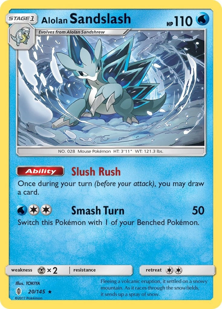 Image for Alolan Sandslash (20/145) - Pokemon