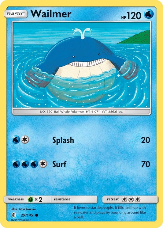 Image for Wailmer (29/145) - Pokemon